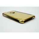 Iphone 7 4,7 LED View Flip Case Tasche Gold Cover Schutzhülle