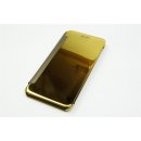 Iphone 7 Plus / 5.5 LED View Flip Case Tasche Gold Cover Schutzhülle