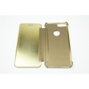 Iphone 7 Plus / 5.5 LED View Flip Case Tasche Gold Cover Schutzhülle