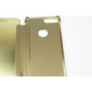 Iphone 7 Plus / 5.5 LED View Flip Case Tasche Gold Cover Schutzhülle