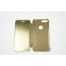 Iphone 7 Plus / 5.5 LED View Flip Case Tasche Gold Cover Schutzhülle