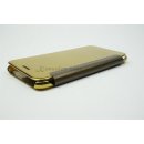 Iphone 7 Plus / 5.5 LED View Flip Case Tasche Gold Cover Schutzhülle