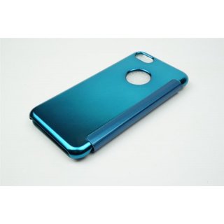 Iphone 7 / 4,7 LED View Flip Case Tasche Blau Cover Schutzhülle