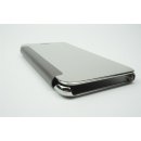 Iphone 7 Plus / 5.5 LED View Flip Case Tasche Silber Cover Schutzhülle