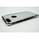 Iphone 7 Plus / 5.5 LED View Flip Case Tasche Silber Cover Schutzhülle