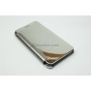 Iphone 7 Plus / 5.5 LED View Flip Case Tasche Silber Cover Schutzhülle