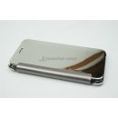 Iphone 7 Plus / 5.5 LED View Flip Case Tasche Silber Cover Schutzhülle