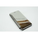 Iphone 7 Plus / 5.5 LED View Flip Case Tasche Silber Cover Schutzhülle