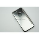 Iphone 7 Plus / 5.5 LED View Flip Case Tasche Silber Cover Schutzhülle