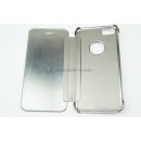 Iphone 7 Plus / 5.5 LED View Flip Case Tasche Silber Cover Schutzhülle