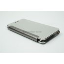 Iphone 7 Plus / 5.5 LED View Flip Case Tasche Silber Cover Schutzhülle