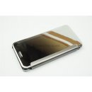 Iphone 7 Plus / 5.5 LED View Flip Case Tasche Silber Cover Schutzhülle