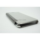 Iphone 7 Plus / 5.5 LED View Flip Case Tasche Silber Cover Schutzhülle