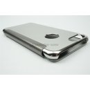 Iphone 7 Plus / 5.5 LED View Flip Case Tasche Silber Cover Schutzhülle