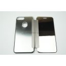 Iphone 7 Plus / 5.5 LED View Flip Case Tasche Silber Cover Schutzhülle