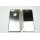 Iphone 7 Plus / 5.5 LED View Flip Case Tasche Silber Cover Schutzhülle