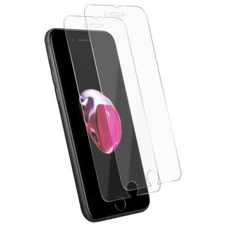 2 x Apple iPhone 7 / 8 Schutzfolie 9H Folie Displayfolie Clear Echt Glas Panzerfolie
