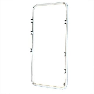 Iphone 4G Auflage Frontglas Frame Rahmen Deko Rahmen Weiss