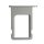 SIM-Karten-Schlitten - Sim Card Slot für das iPhone 5 und 5S Silber