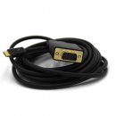 Renkforce USB / VGA Anschlusskabel 3.00 m Schwarz [1x USB-C™ Stecker - 1x
