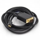 Renkforce USB / VGA Anschlusskabel 3.00 m Schwarz [1x USB-C™ Stecker - 1x