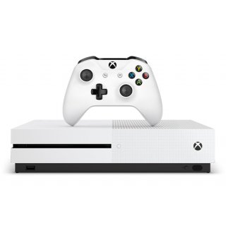 Microsoft Xbox One S 1 TB Weiss / Schwarz [inkl. Wireless Controller] [2016]
