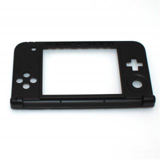 Nintendo 3DS XL Gehäuse Mittelrahmen Rahmen Innenteil Blende schwarz