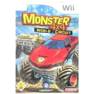 Monster 4x4: World Circuit (Nintendo Wii, 2006) Spiel in OVP - Zustand Akzeptabel
