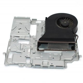 Sony Ps3 Playstation 3 Slim CECH 3004a Lüfter + Kühlkörper + Bleche + Schrauben gebraucht
