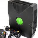 Microsoft XBOX 1 Classic gebraucht X-Changer 2.1 - 80 GB HDD + Controller + 3 Spiele