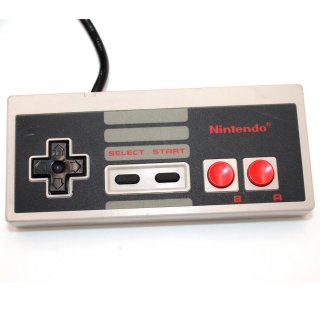 Original NES Nintendo Konsole Gerät 1 Controller & Spiel Four Players Tennis