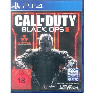 Call Of Duty: Black Ops III / 3 Ps4 - Playstation 4 USK 18 gebraucht