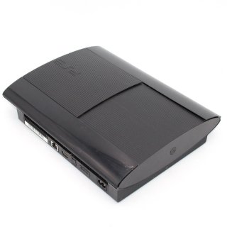 Sony PlayStation 3 super slim 320 GB + 3 Spiele schwarz CECH-4004A gebraucht USK 18
