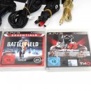 Sony PlayStation 3 40GB [inkl. DualShock Controller] schwarz - gebraucht + 3 Spiele