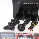 Sony PlayStation 3 40GB [inkl. DualShock Controller] schwarz - gebraucht + 3 Spiele