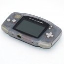 Game Boy Advance Konsole Clear Blue + 1 Spiel + Tasche -...