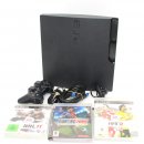 Sony Playstation 3 PS3 Konsole Slim 160 GB + 3 Spiele...