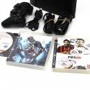 Sony PlayStation 3 super slim 500 GB schwarz CECH-4004A gebraucht + 3 Spiele