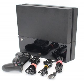 SONY PS4 mit FW 5.05  - 500 GB CUH-1116B schwarz gebraucht CFW / Jailbreak fähig