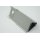 Handyhülle für Samsung Galaxy S6 Clear View Standing Silber Cover Schutzhülle