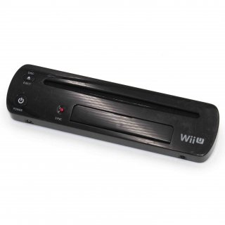 Original Nintendo Wii U Frontblende schwarz + Flex Kabel gebraucht 