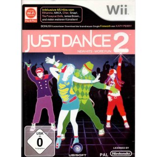 Nnitendo Wii Just Dance 2 gebraucht