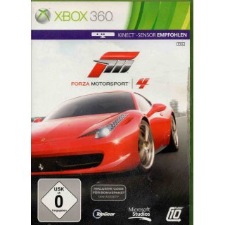 Forza Motorsport 4 -  XBOX 360 gebraucht