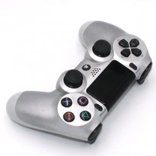 PlayStation 4 - DualShock 4 Wireless Controller, silber (2016) gebraucht