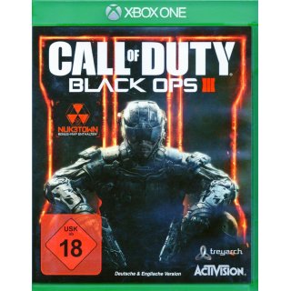 Call of Duty: Black Ops 3 - Day One Edition - Xbox One gebraucht - USK18 