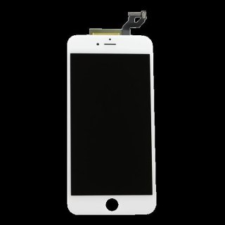 LCD Display Retina für iPhone 6S+ Plus Glas Scheibe Komplett Front weiss + Öffner Kit 8in1