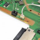 PlayStation4 PS4 Pro Slim Mainboard Netzteil 4 Pin Anschluss Stecker abgerissen abgerissen angerissen Reparatur