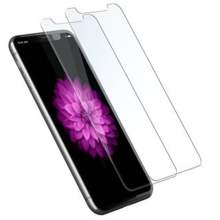 2 x Apple iPhone X Schutzglas Schutzfolie 9H Härte Folie Displayschutzfolie Clear Echt Glas Panzerfolie Anti-Bläschen Anti-Kratzen [5.8 zoll]